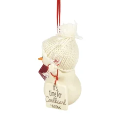 Snowpinions Time for Cardboard-eaux Snowman Ornament<Department 56 Discount