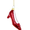Sparkling Ruby Red Slipper Christmas Ornament<Cody Foster & Co. New