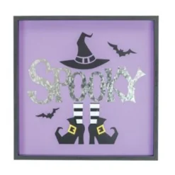 Spooky Hanging Wood Sign - The Christmas Loft< Sale
