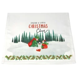 Spread Christmas Cheer Snowman Tea Towel< Best