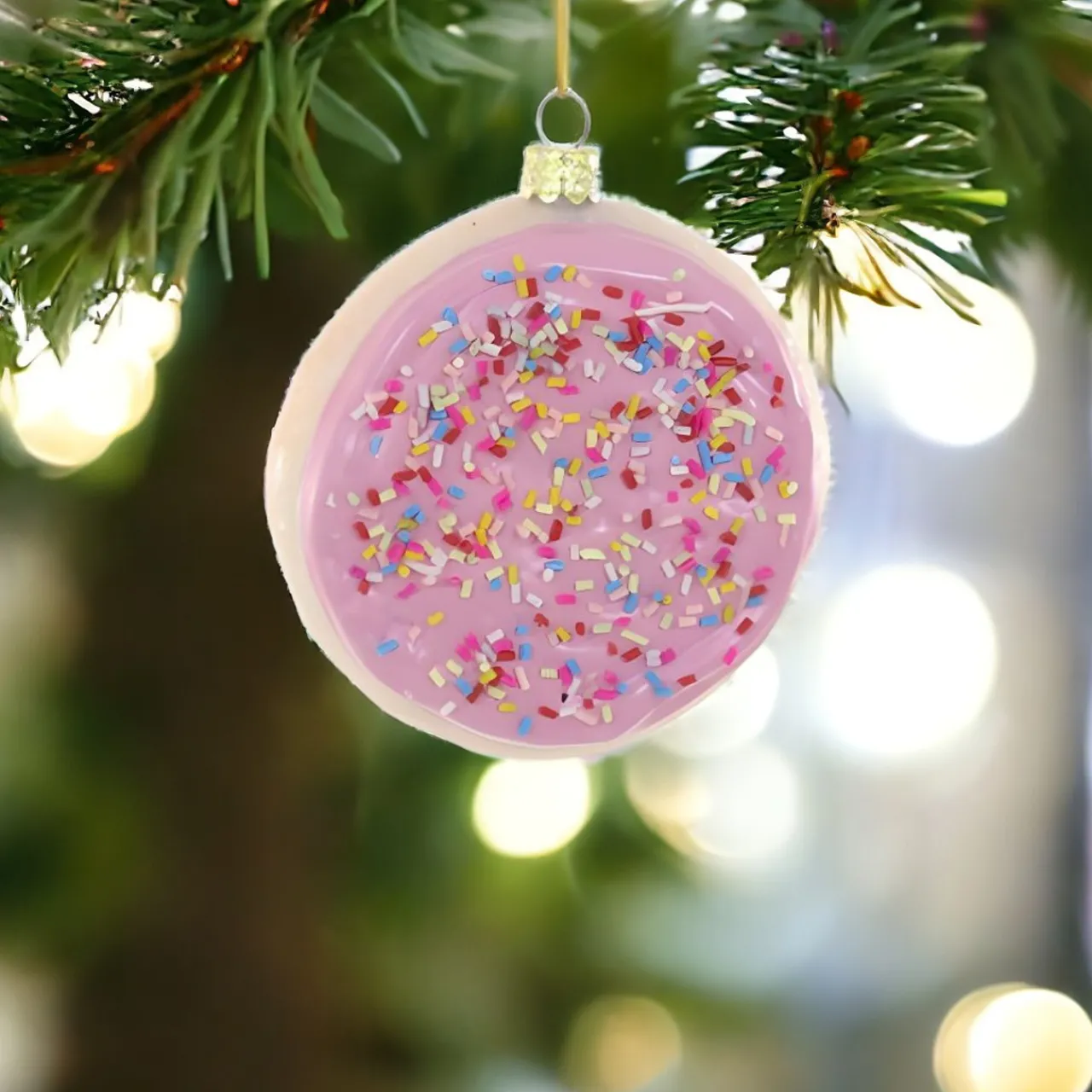 Sprinkled Loft House Cookie Ornament<Cody Foster & Co. Best