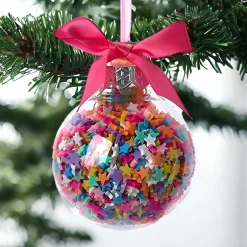 Star Sprinkle Bubblegum Ball Ornament<Kurt Adler Hot