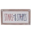 Stars and Stripes Wall Sign | The Christmas Loft< Discount