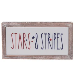 Stars and Stripes Wall Sign | The Christmas Loft< Discount