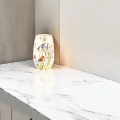 – Small Spring Florals And Birds On Stems Illuminated Lighted Vase<Stony Creek Hot