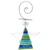 Striped Little Angel Ornament – Blue and Green< Discount