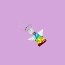 Striped Little Angel Ornament – Rainbow< Outlet