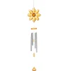 Sunflower Wind Chime with Crystal Accents< Clearance