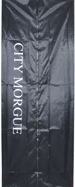 Sunstar- City Morgue Body Corpse Bag, Haunted House 6' Prop< New