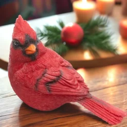 Tail Down Cardinal Figurine< Outlet