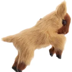 Tan and Brown Plush Baby Goat Ornament<Kurt Adler Outlet