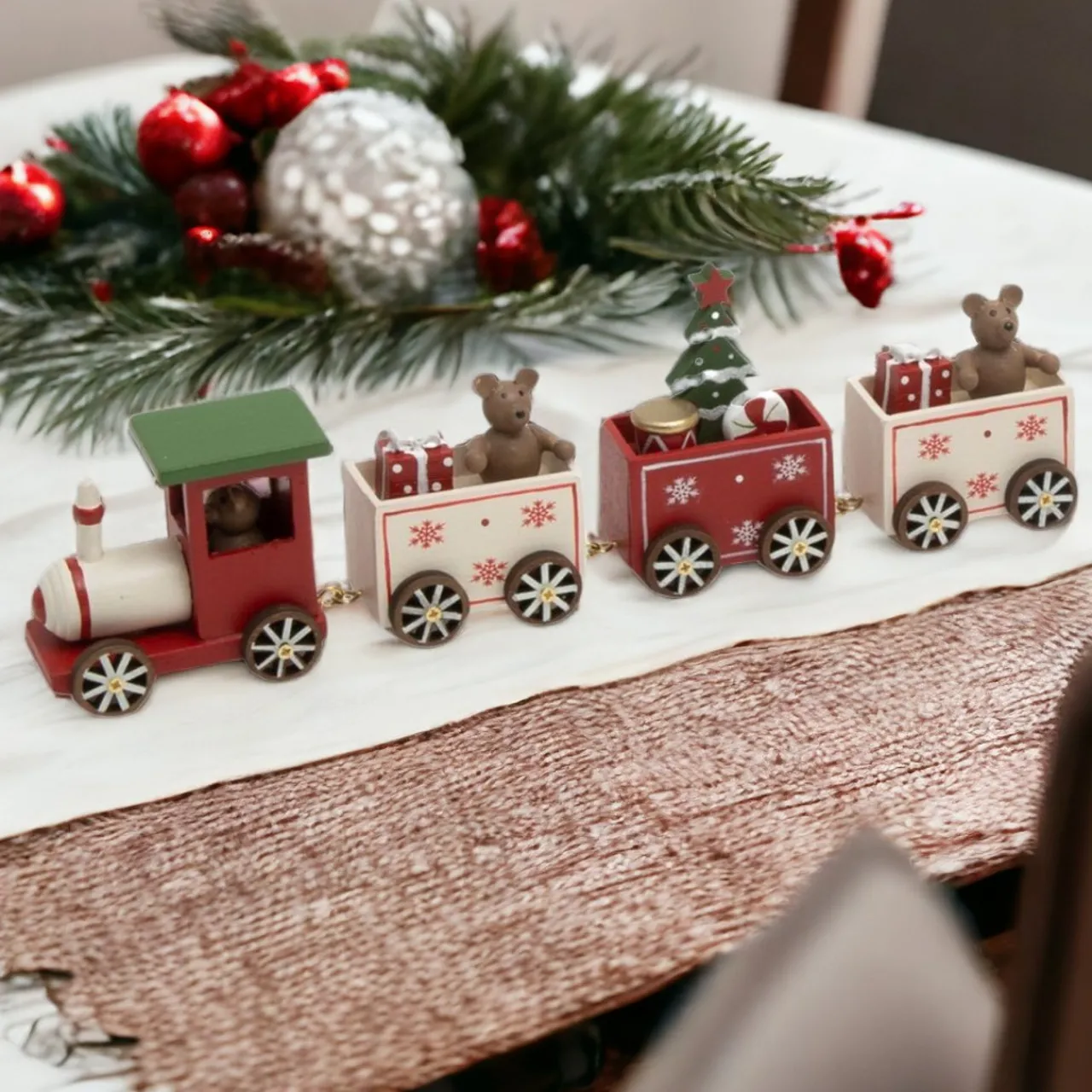 Teddy Bear Express Holiday Train Set< Fashion