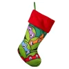 Teenage Mutant Ninja Turtles Retro Applique Christmas Stocking<Kurt Adler Online