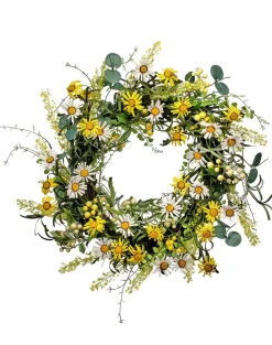 Texture Daisy &amp; Berry &amp; Astilbr Wreath 22"< Online