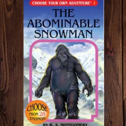 The Abominable Snowman - Choose Your Own Adventure Book< Outlet