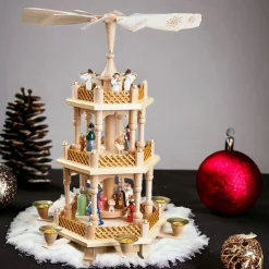 3-Tier Nativity Pyramid<Richard Glaesser New