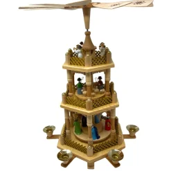 3-Tier Nativity Pyramid<Richard Glaesser New