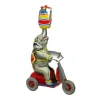 Tin Elephant on Scooter German Collectible< Online