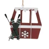 Tin Gondola Ornament< New
