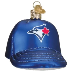 Toronto Blue Jays Baseball Cap Ornament - The Christmas Loft<Old World Glass New
