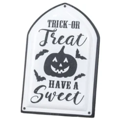 Trick Or Treat Tombstone Greeter Sign - The Christmas Loft< Online