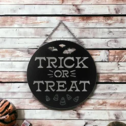 Trick or Treat Wall Decor - Halloween Sign< Discount