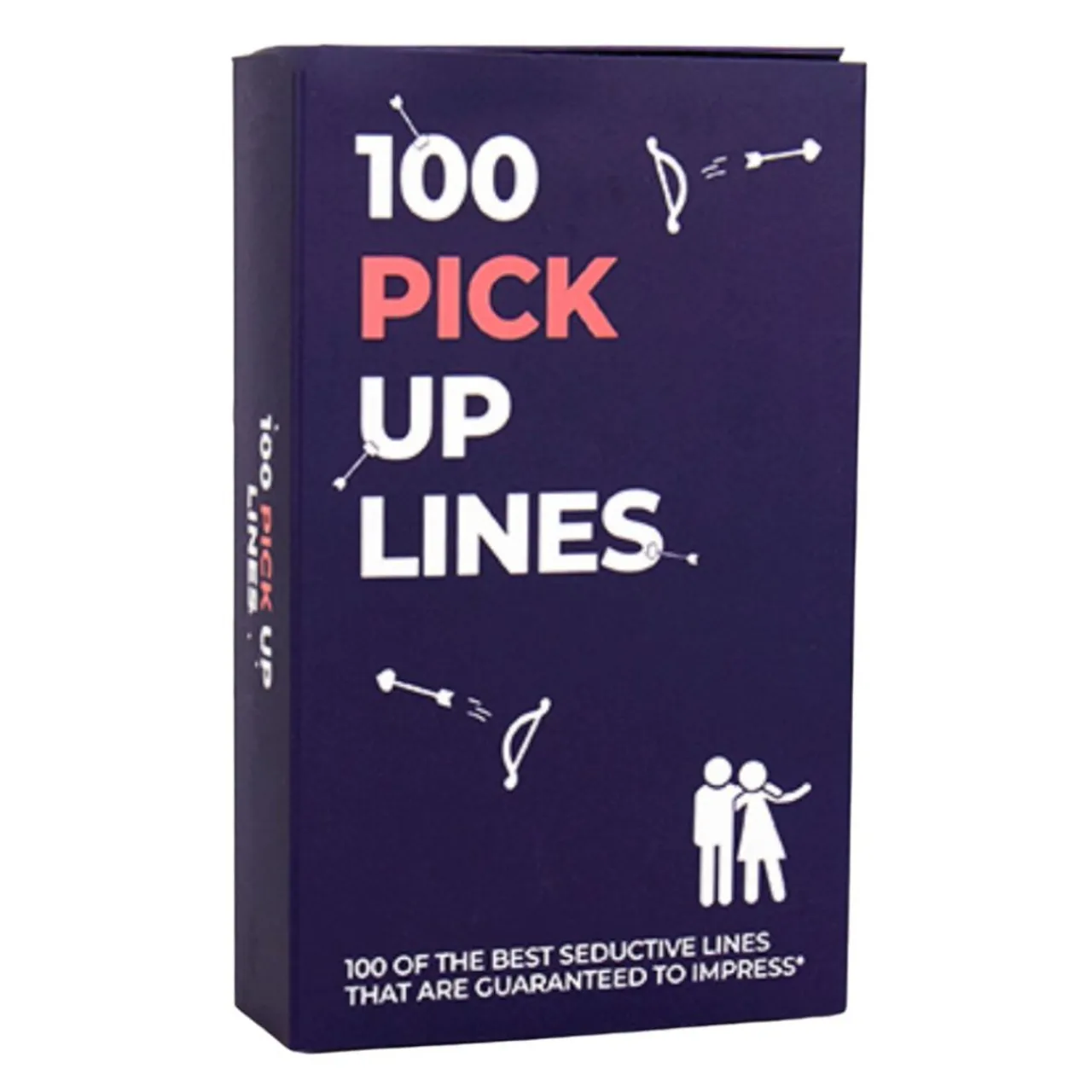 Trivia Deck - 100 Pick-Up Lines< New