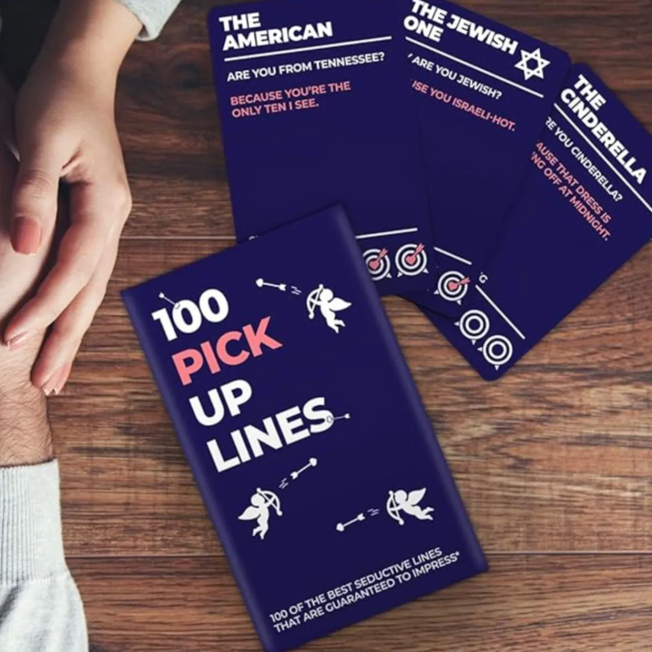 Trivia Deck - 100 Pick-Up Lines< New