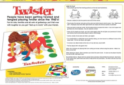 TWISTER® CLASSIC EDITION BOARD GAME< Sale