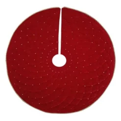 Velvet Quilted Tree Skirt< Sale