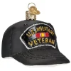 Veterans Cap Ornament - The Christmas Loft<Old World Glass New
