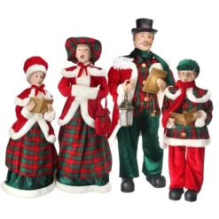 Victorian Christmas Caroling Family< Clearance