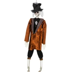 Victorian Skeleton - Orange Suit< Hot
