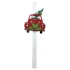 Vintage Red Truck Metal Wreath Hanger, 14.9in< Discount