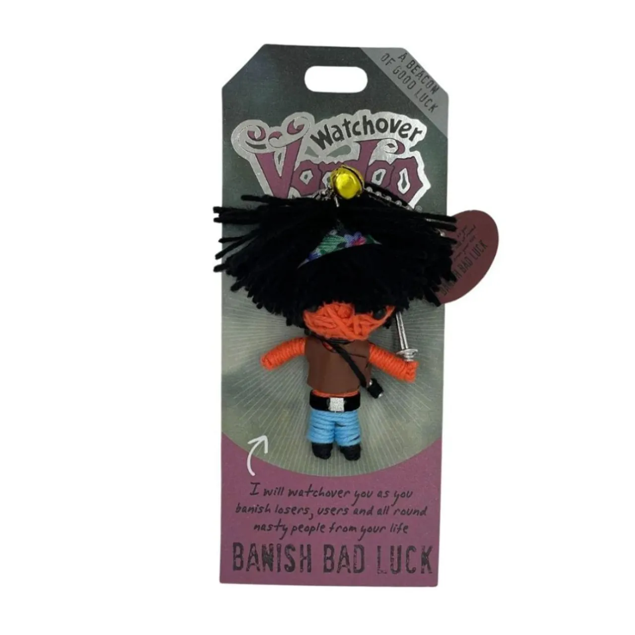 Voodoo Doll - Banish Bad Luck Charm< Best