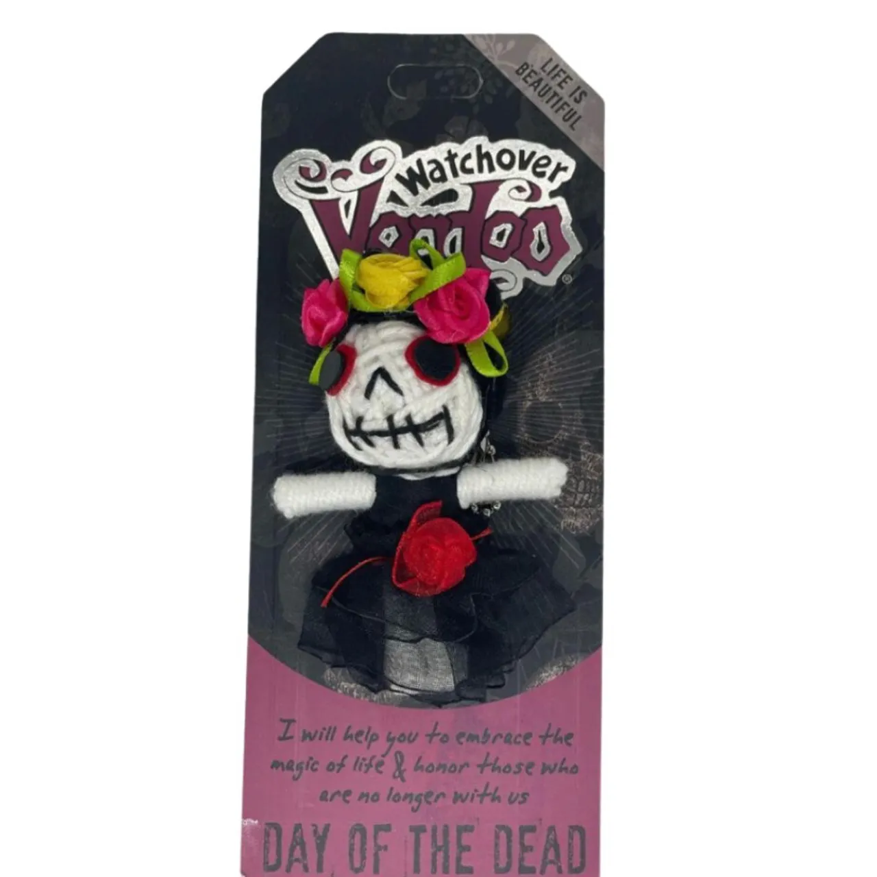 Voodoo Doll - Day of the Dead Charm< New