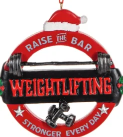 Weightlifting Ornament< New
