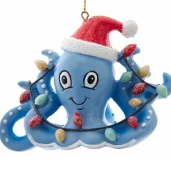Whimsical Octopus Christmas Ornament<Kurt Adler New