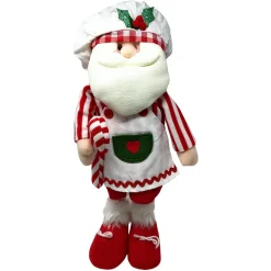 Whimsical Plush Mrs. Claus Chef Stander< Sale