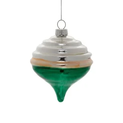 White and Green Onion Ornament< Sale