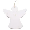 White Angel Cow Horn Ornament< Hot
