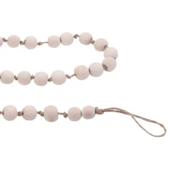 White Bead Garland< Clearance
