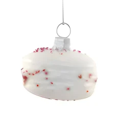 White Macaron Christmas Ornament<Cody Foster & Co. Online