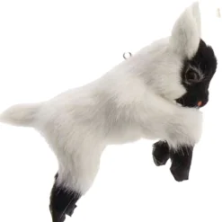 White Plush Baby Goat Ornament<Kurt Adler Outlet