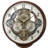 Widget - Woodgrain Clock<Rhythm Clocks Clearance