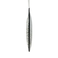 Winter Church Round Metal Ornament< Hot