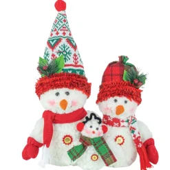 Winter Kisses Snowman Family< Best