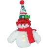 Winter Kisses Snowman With Red Scarf Hanging Ornament< Fashion