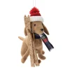 Winter Sport Dog With Skis Ornament< Clearance