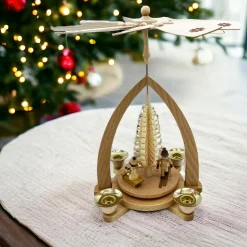 Winter Sports Children Christmas Pyramid<Richard Glaesser New